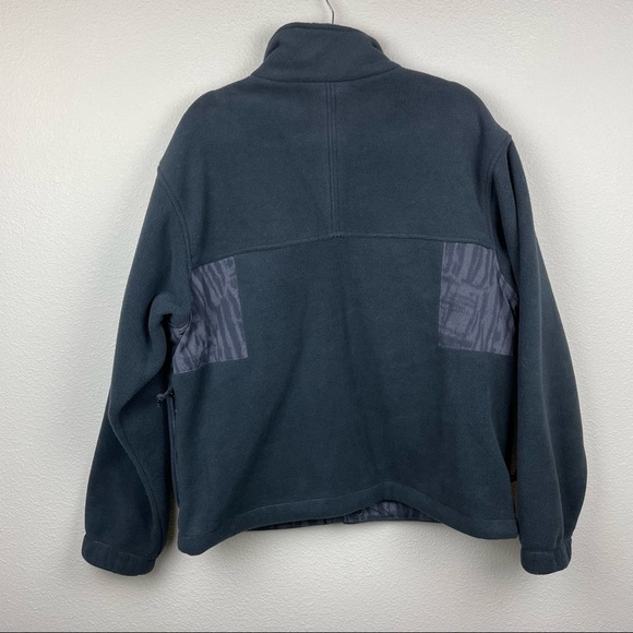 NIKE ACG Men's Small Microfleece Jacket Black Full Zip Turtleneck Athleisure Str - Picture 15 of 16